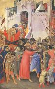 Simone Martini The Carrying of the Cross (mk05) oil painting